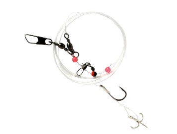 Pucci SHR-1/0-20 Sldng Halibut Rig 20Lb Sz1/0 | 015789005528
