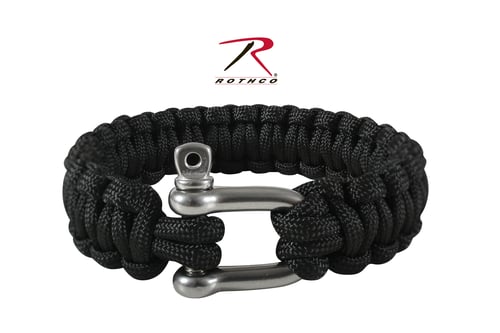 Rothco Paracord Bracelet With D-Shackle | RC2056