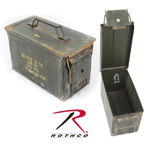 GI .30  .50 Caliber Ammo Cans - Surplus | RC2958