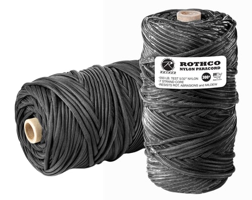 Rothco Nylon Paracord 550lb 300 Ft Tube | RC3385