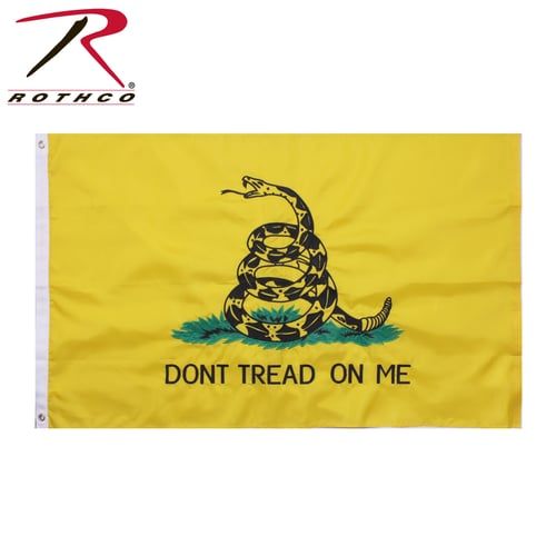 Rothco Embroidered Dont Tread On Me Flag | RC3841