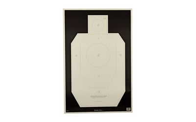 Action Target IDPAP100 Competition Official IDPA Silhouette Tagboard Hanging 23
