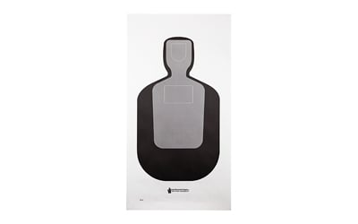 Action Target TQ19100 Qualification Standard Silhouette Paper Hanging 24