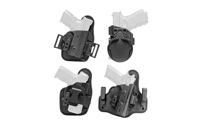 Alien Gear Holsters SSHK0057RHD ShapeShift Core Carry Pack IWB/OWB Black Polymer Belt Slide/Paddle Fits Glock 19