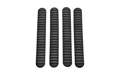 B5 SYSTEMS RAIL COVER M-LOK BLACK 3 SECTION 4-PACK