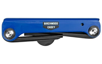 Birchwood Casey 42001 Gun Plumber Multi-Tool Blue Steel Folding Steel