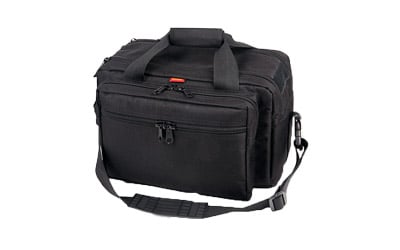 BULLDOG EXTRA LARGE RANGE BAG BLACK W/ PISTOL RUG