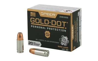 Speer Gold Dot Personal Protection Pistol Ammo