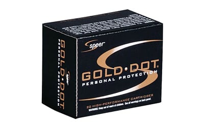 Speer Gold Dot Personal Protection Pistol Ammo