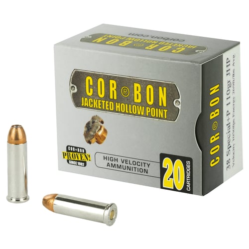 Corbon SelfDefense JHP Handgun Ammunition .38 Spl P 110 gr JHP 1050 fps 20/box | .38 SPL | 757750357020