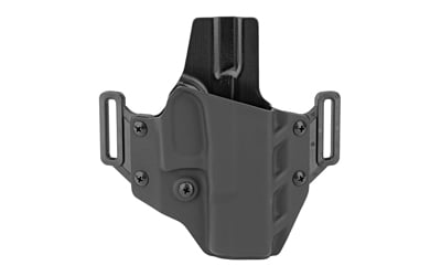 Crucial Concealment 1001 Covert  OWB Black Kydex Belt Loop Fits Glock 19 Right Hand