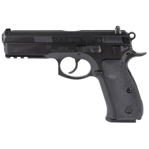 CZ 75 SP-01 TACTICAL 50TH ANNI 9MM FS 10RD BLACK POLYCOAT