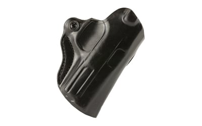 DESANTIS MINI SCABBARD HOLSTER RH OWB LEATHER 380 SHLD EZ BLK