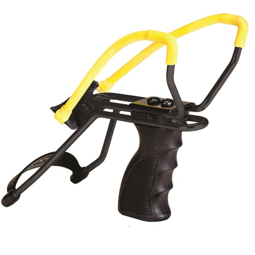 P51 SLINGSHOT KITP51 Slingshot Kit Black - The Daisy Model P51 Slingshot Kit features our top-quality, most-advanced slingshot along with 75 each of two sizes of steel ammo (3/8-inch and 1/4-inch) plus an extra replacement band-inch and 1/4-inch) plus an extra replacement band