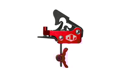 ELFTMANN TRIGGER APEX AR15 CURVED ADJ 2.757LBS RED | 602581174721