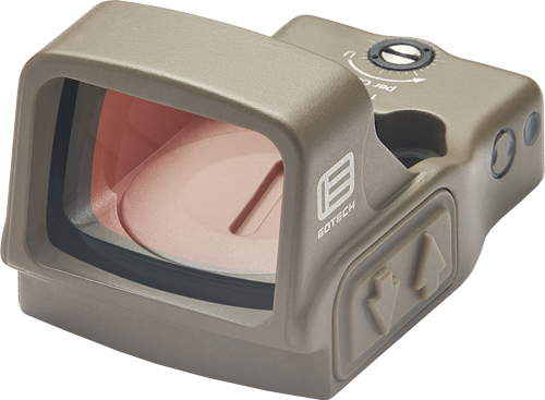 MINI REFLEX SIGHT W/ 3 MOA DOT TANEFLX Mini Red Dot Sight Tan - 3 MOA Dot - The EFLX is EOTECHs first venture intoreflex technology optics. Designed for pistol use, the base is configured to the Leupold Delta Point Pro footprint and will adapt to appropriately milled slidee Leupold Delta Point Pro footprint and will adapt to appropriately milled slides or onto as or onto a