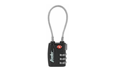 FSDC 3-DIAL TSA COMBO CABLE LOCK