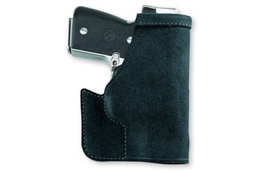 Galco PRO158B Pocket Protector  Black Leather Fits Charter Arms Undercover Fits S&W J Frame 2.25