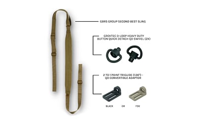 GBRS SECOND BEST SLING BUNDLE COYOTE | 850074090762