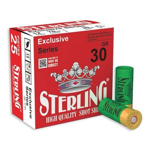 STERLING EXCLSV 12GA 2.75 Inch 8 25/250 | 8698779950842