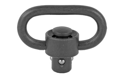 Grovtec US Inc GTSW106 Heavy Duty Push Button Swivel Black Manganese Phosphate Quick Detach for 1.25