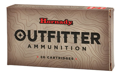 Hornady 823314 Outfitter  375 H&H Mag 250 gr Copper Alloy eXpanding 20 Per Box/ 6 Case