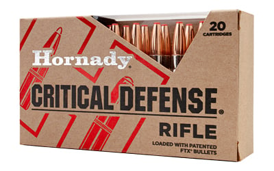 Hornady 90061 Critical Defense  327 Federal Mag 80 gr Hornady Flex Tip eXpanding 25 Per Box/ 10 Case