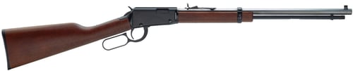 Henry H001TV Frontier Lever Rifle 17 HMR, Ambi, 20 in, Blued, Wood