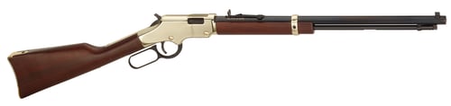 Henry H004V Golden Boy Lever Rifle 17 HMR, Ambi, 20 in, Blued, Wood