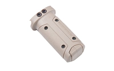 Hera Arms 110902 HFG Front Grip Tan Polymer with Storage Compartment for AR-15