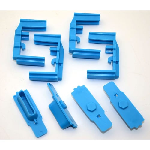 HEX ID COLOR FOLLOWER - BLUE - 4PKHexID AR-15 Magazine Follower Nimbus Blue - Built into magazine design - Color can be changed in less than a minute - High visibility colors, easy to see in critical situations - 4 packtical situations - 4 pack