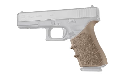 Hogue HandAll Beavertail Grip Sleeve Glock 17 G17L G19X G34 G34 MOS Gen 1-2-5-Flat Dark Earth