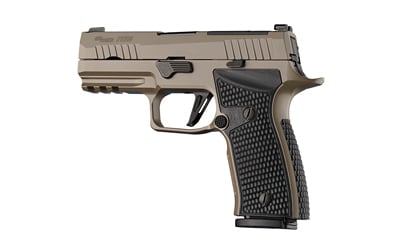 HOGUE P320 AXG PS G10 BLK PIRA