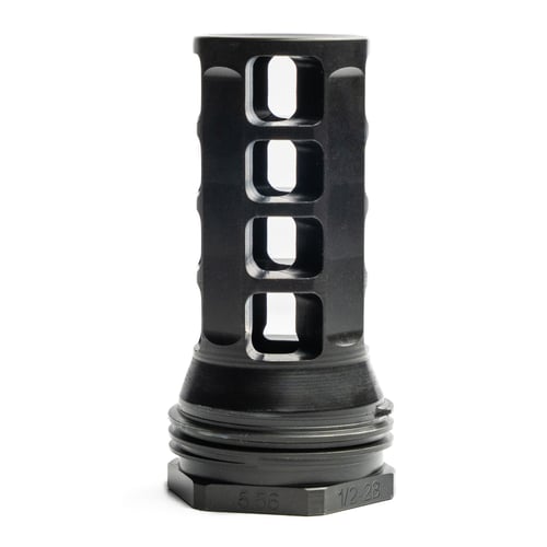 HUX MUZZLE BRAKE QD 338 5/8X24 BLK | 706433762910
