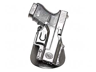 Fobus GL4RP Passive Retention Standard OWB Black Plastic Paddle Fits Glock 29/30 Right Hand