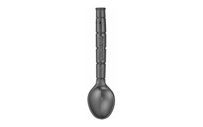 KRUNCH SPOON/STRAWKrunch Spoon/Straw Black - Ultimate utensil for soups and cereal - Creamid material - Generous-sized spoon and straw - Dishwasher safe