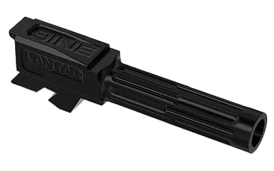 LANTAC 9INE Glock G43 Fluted Barrel 416R - Black DLC