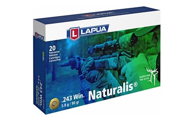 LAPUA 243 WIN 90GR FMJ 20/600