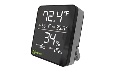 LOCKDOWN DIGITAL HYGROMETER