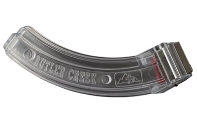 BUTLER CREEK STEEL LIPS 25RD MAGAZINE RUGER 10/22 CLEAR