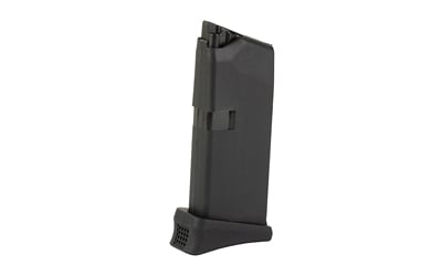 KCI USA INC MAGAZINE FOR GLOCK 43 9MM 6RD BLK POLY W/GRIP EXT