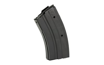 RUGER MINI-30 7.62X39MM 20 RD BLU STLRuger Mini-30 Magazine Black - 7.62x39 - 20/RD - Blued Finish - 20-round magazine - Fits Ruger Mini Thirty 7.62x39mm rifles - Magazine body constructed of heat treated steel with black oxide finish Injection molded magazine followertreated steel with black oxide finish Injection molded magazine follower