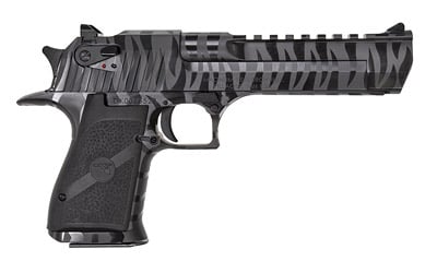 Magnum Research Desert Eagle Mark XIX Pistol  <br>  .50 AE 6 in. Black with Tiger Stripe 7 rd.