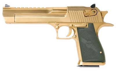 Magnum Research Desert Eagle Mark XIX Pistol  <br>  .50 AE 6 in. Titanium Gold 7 rd.