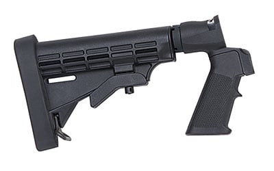 Mossberg 95219 Flex Stock  6 Position Black Synthetic for Mossberg 500, 590 (Not for Flex-22)