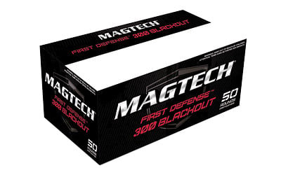 Magtech 300BLKB Tactical/Training  300 Blackout 123 gr Full Metal Jacket 50 Per Box/ 20 Case