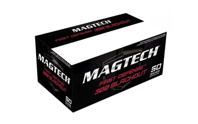 Magtech 300BLKSUBA Tactical/Training  300 Blackout 200 gr Full Metal Jacket Subsonic 50 Per Box/ 20 Case