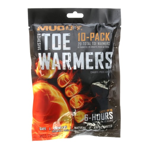 Muddy Disposable Toe Warmers with Adhesive 10/ct | 888151048450