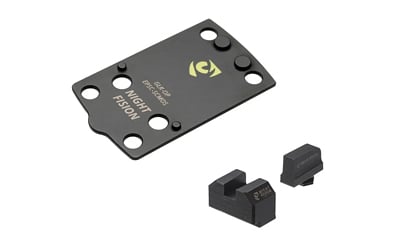 NIGHT FISION OPTIC PLATE & BLANK SIGHTS EPS CARRY 43X MOS