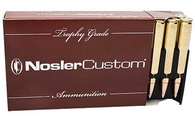 Nosler 60005 Trophy Grade  25-06 Rem 100 gr Nosler Spitzer Partition 20 Per Box/ 10 Case